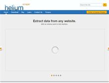 Tablet Screenshot of heliumscraper.com
